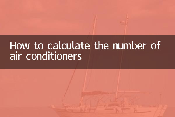 空調匹數怎麼計算