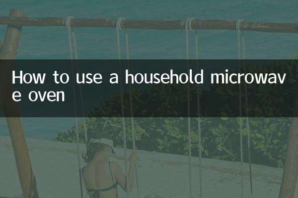 So verwenden Sie einen Haushaltsmikrowellenherd