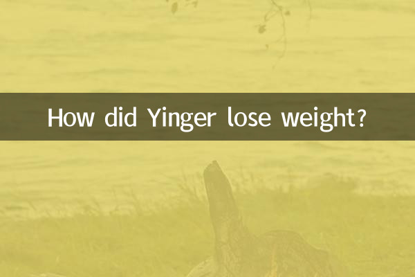 ینگر کا وزن کیسے کم ہوا؟
