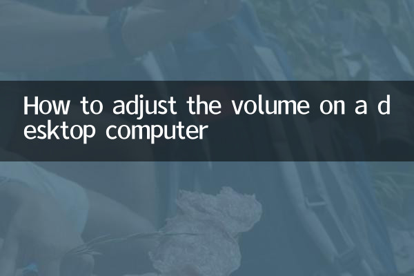 Come regolare il volume su un computer desktop