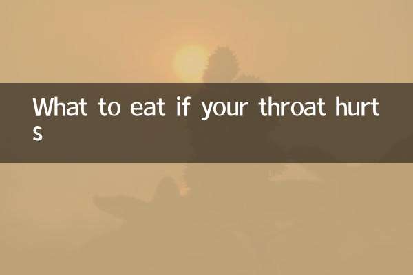 Cosa mangiare se ti fa male la gola