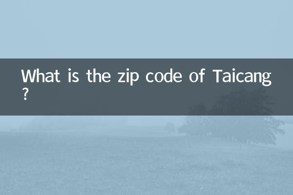 ताइकांग का ज़िप कोड क्या है?
