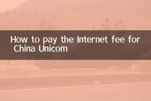 How to pay the Internet fee for China Unicom
