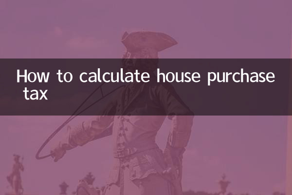 Comment calculer la taxe d'achat d'une maison