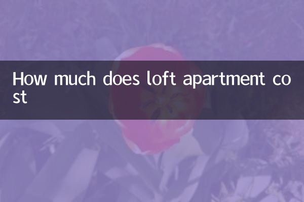 ¿Cuánto cuesta el apartamento loft?