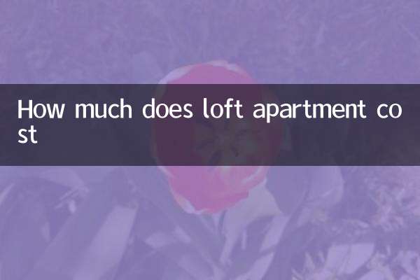 Combien coûte l'appartement loft