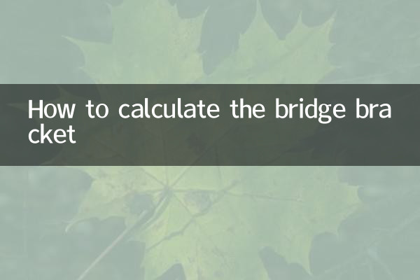 Cómo calcular el soporte del puente