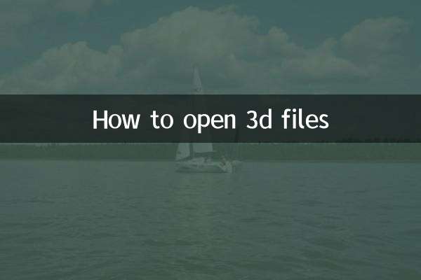 So öffnen Sie 3D -Dateien