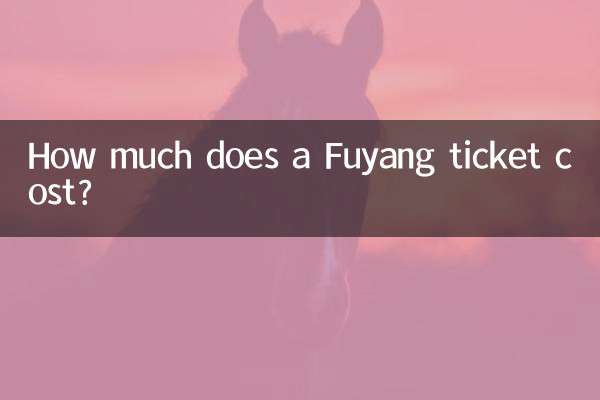 ¿Cuánto cuesta un billete de Fuyang?