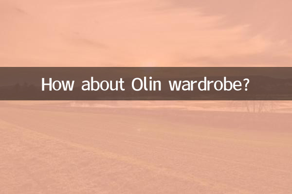 Wie wäre es mit der Olin-Garderobe?