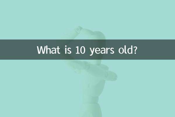 Che cosa sono 10 anni?