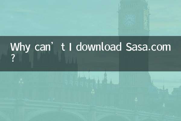 मैं Sasa.com डाउनलोड क्यों नहीं कर सकता?