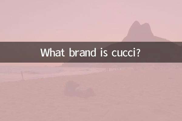 Qual marca é cucci?