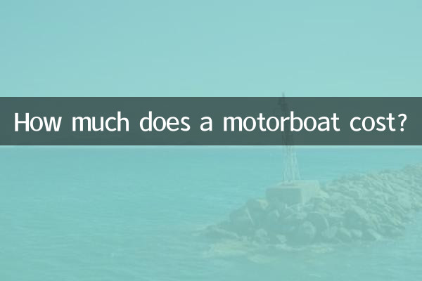 Wie viel kostet ein Motorboot?