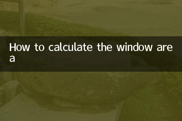 So berechnen Sie die Fensterfläche