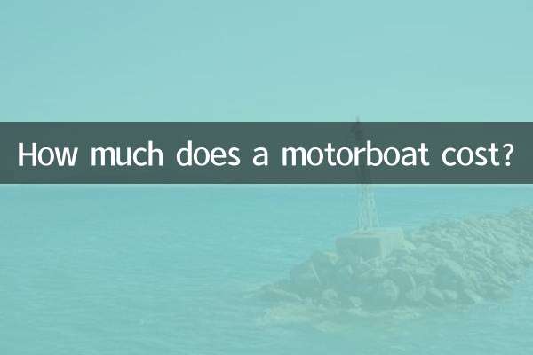 Wie viel kostet ein Motorboot?