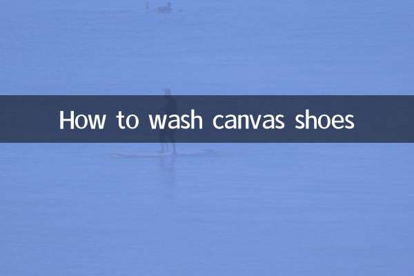 कैनवास के जूते कैसे धोएं