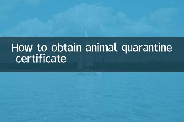 动物检疫证明怎么办
