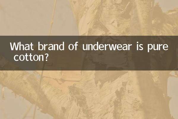 ما هي ماركة الملابس الداخلية المصنوعة من القطن الخالص؟