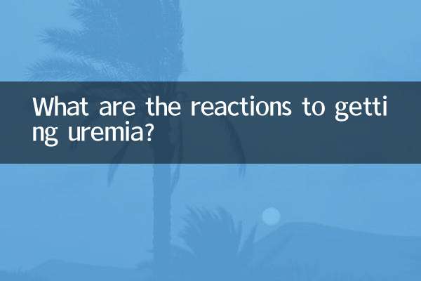 Quali sono le reazioni all'uremia?