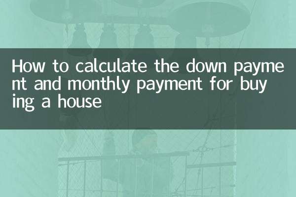 Comment calculer l'acompte et la mensualité pour l'achat d'une maison