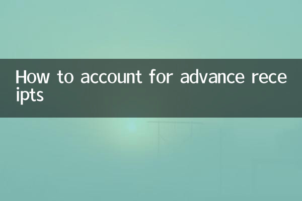 কিভাবে অগ্রিম রসিদ জন্য অ্যাকাউন্ট