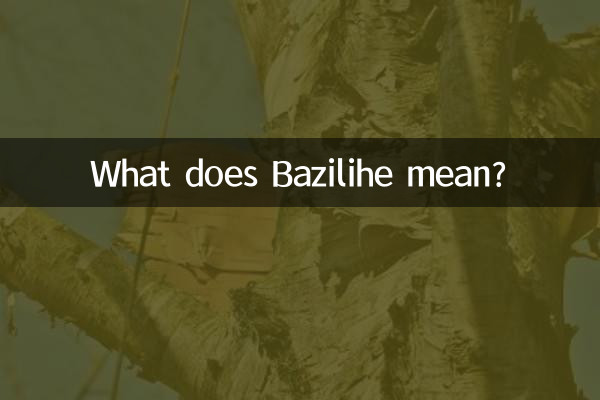 بازیلیہ کا کیا مطلب ہے؟