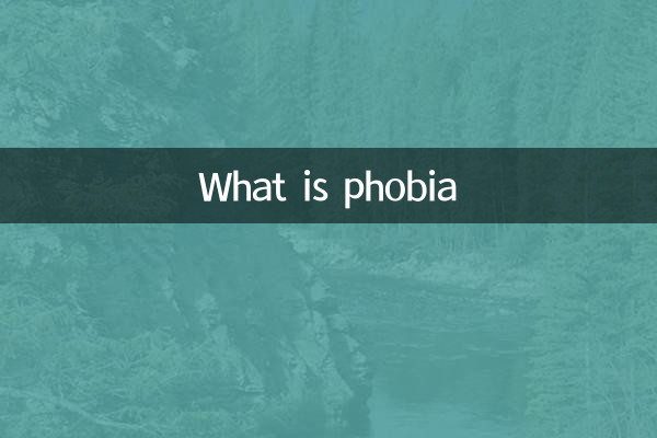 What is phobia