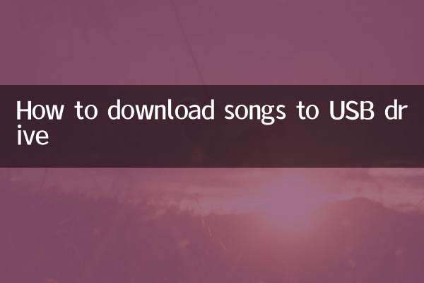 怎么往u盘下歌
