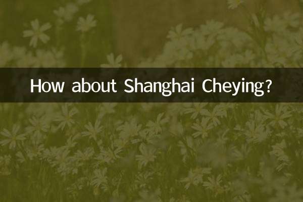 상하이 체잉은 어떻습니까?