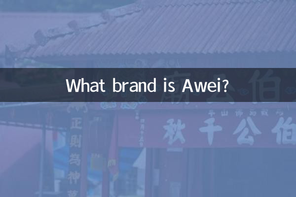What brand is Awei?