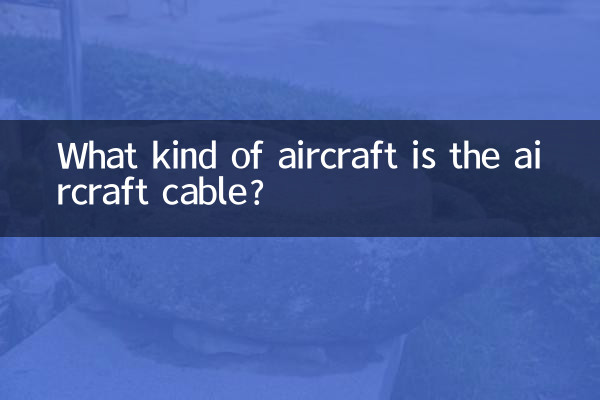 Che tipo di aereo è il cavo dell'aereo?