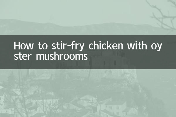 Come saltare in padella il pollo con i funghi cardoncelli