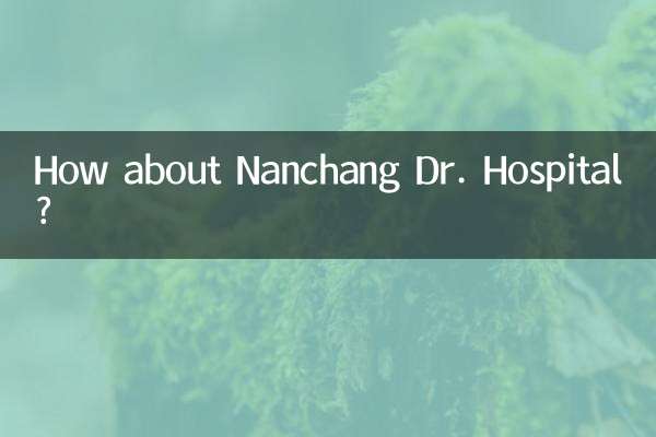 Wie wäre es mit dem Nanchang Dr. Hospital?