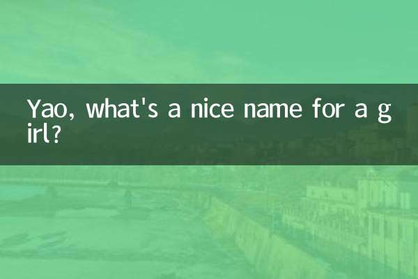 یاو ، لڑکی کے لئے کیا اچھا نام ہے؟