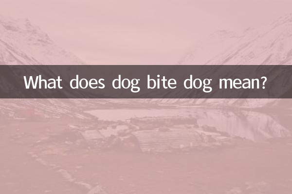 Que signifie une morsure de chien ?