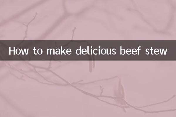 Come preparare un delizioso spezzatino di manzo