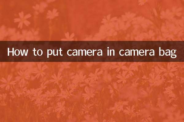 Как положить камеру в сумку для фотоаппарата