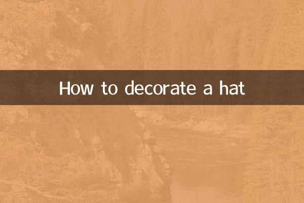 Come decorare un cappello