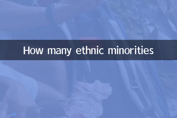 Wie viele ethnische Minderheiten