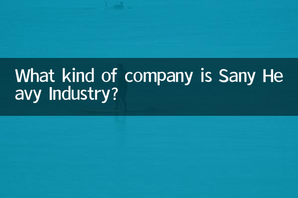 স্যানি ভারী শিল্প কোন ধরণের সংস্থা?