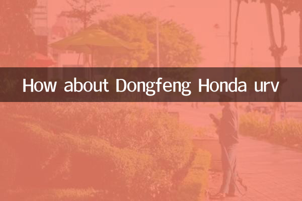 Que tal Dongfeng Honda urv