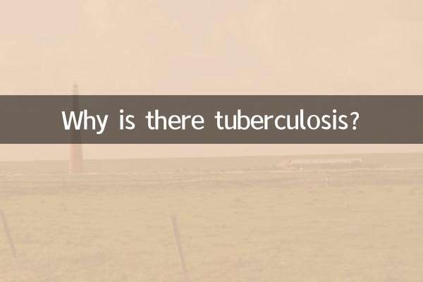 Pourquoi y a-t-il la tuberculose ?