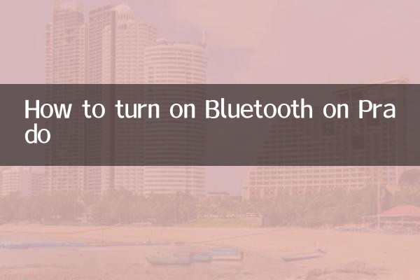 So aktivieren Sie Bluetooth auf Prado