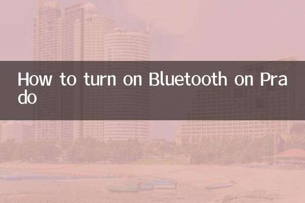 So aktivieren Sie Bluetooth auf Prado