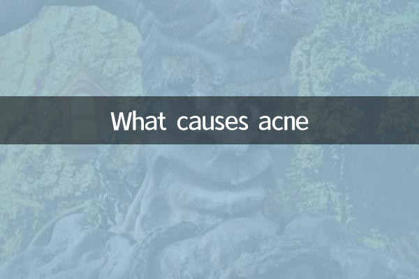 ما الذي يسبب حب الشباب