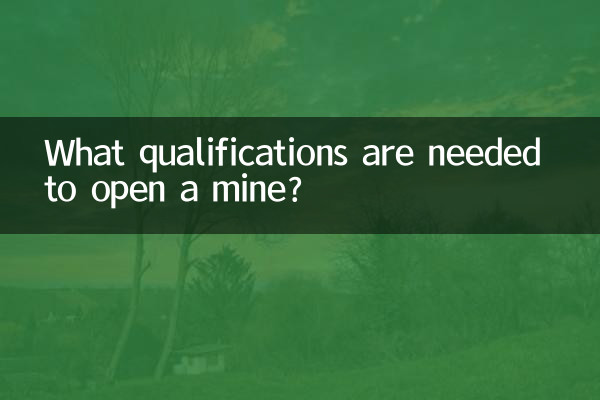 开矿需要什么资质