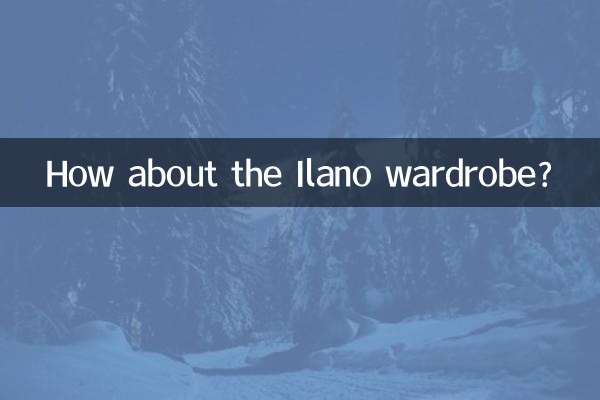 イラノのワードローブはどうでしょうか？