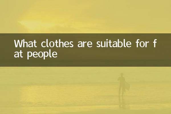 ¿Qué ropa es adecuada para personas gordas?