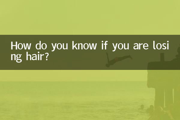 Come fai a sapere se stai perdendo i capelli?